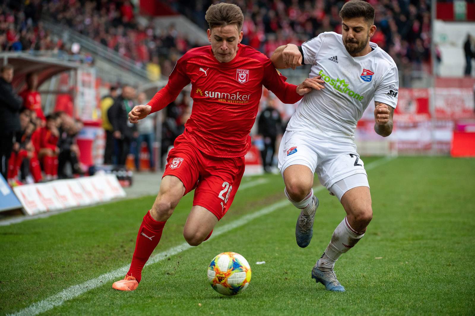 Florian Hansch, SV Sandhausen, 2. Bundesliga Florian Hansch
