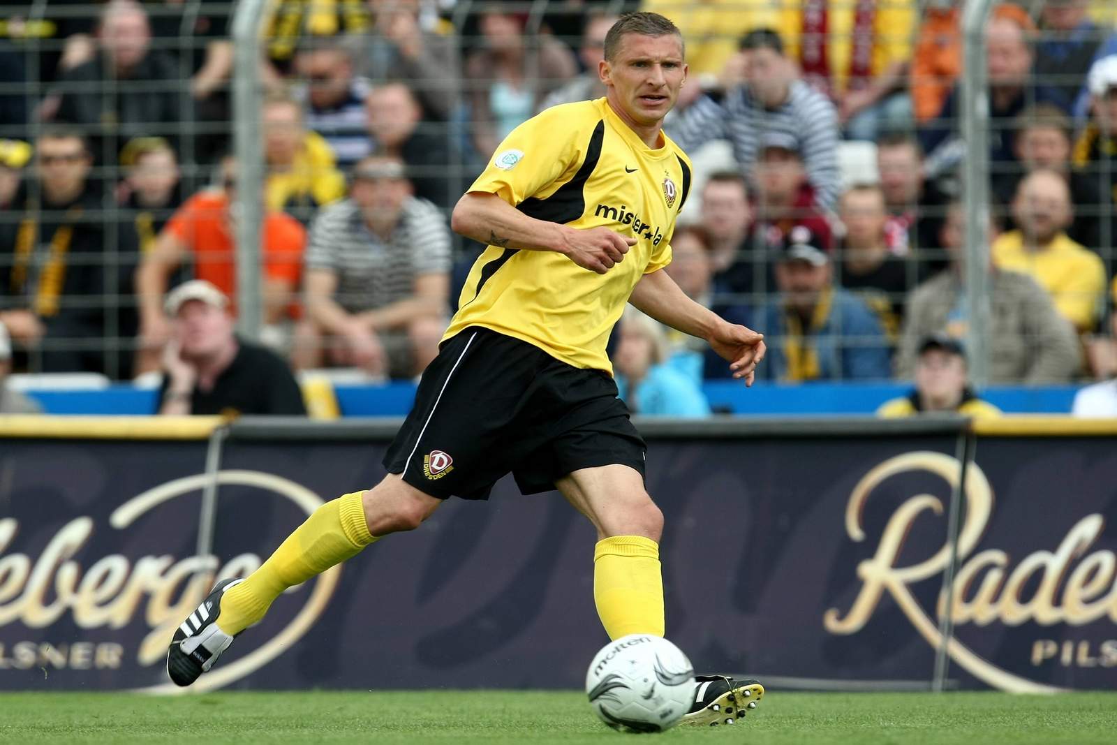 dynamo dresden, maik wagefeld Maik Wagefeld im SGD-Trikot.