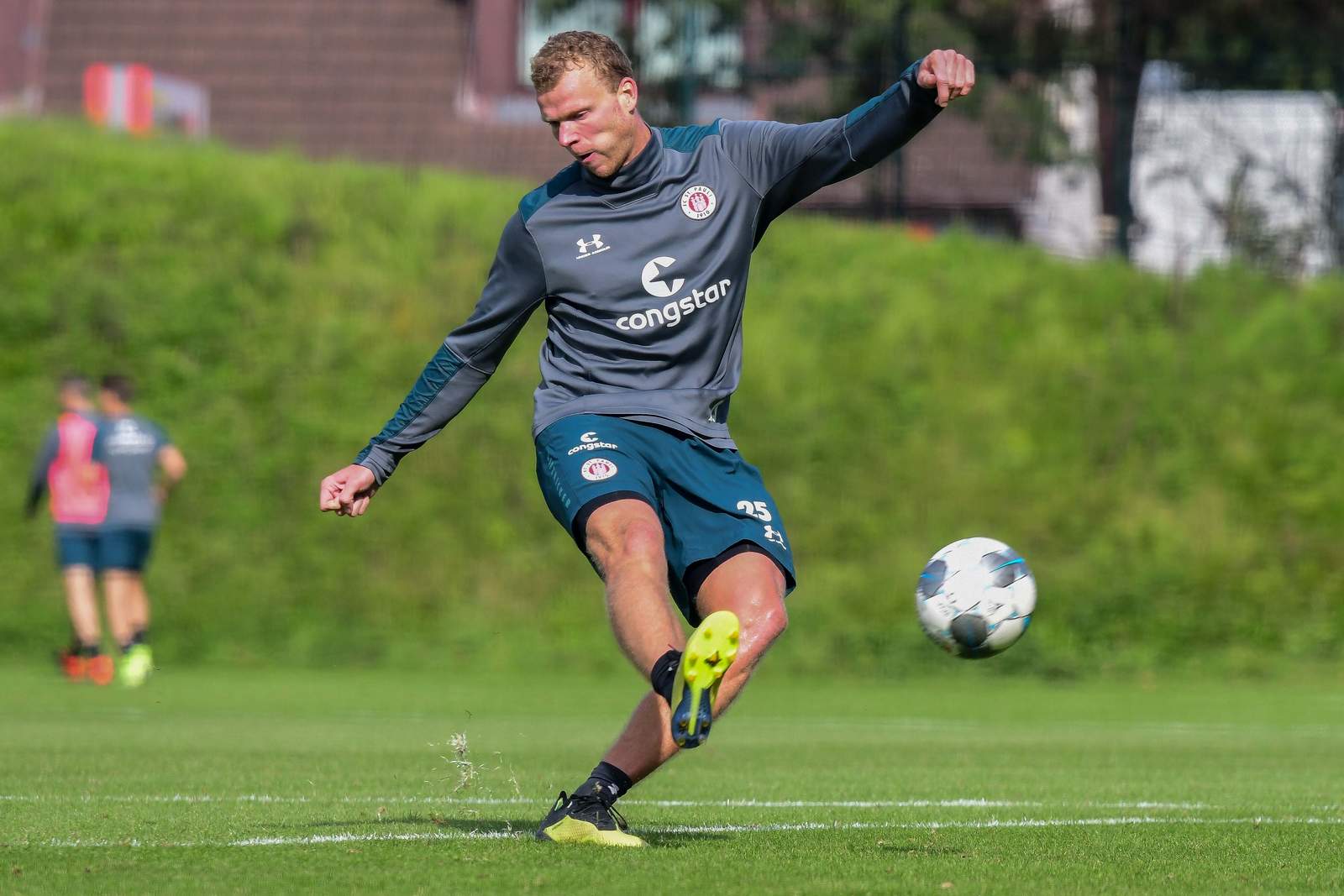 Henk Veerman, FC St. pauli, 2. Bundesliga Henk Veerman beim FC St. pauli