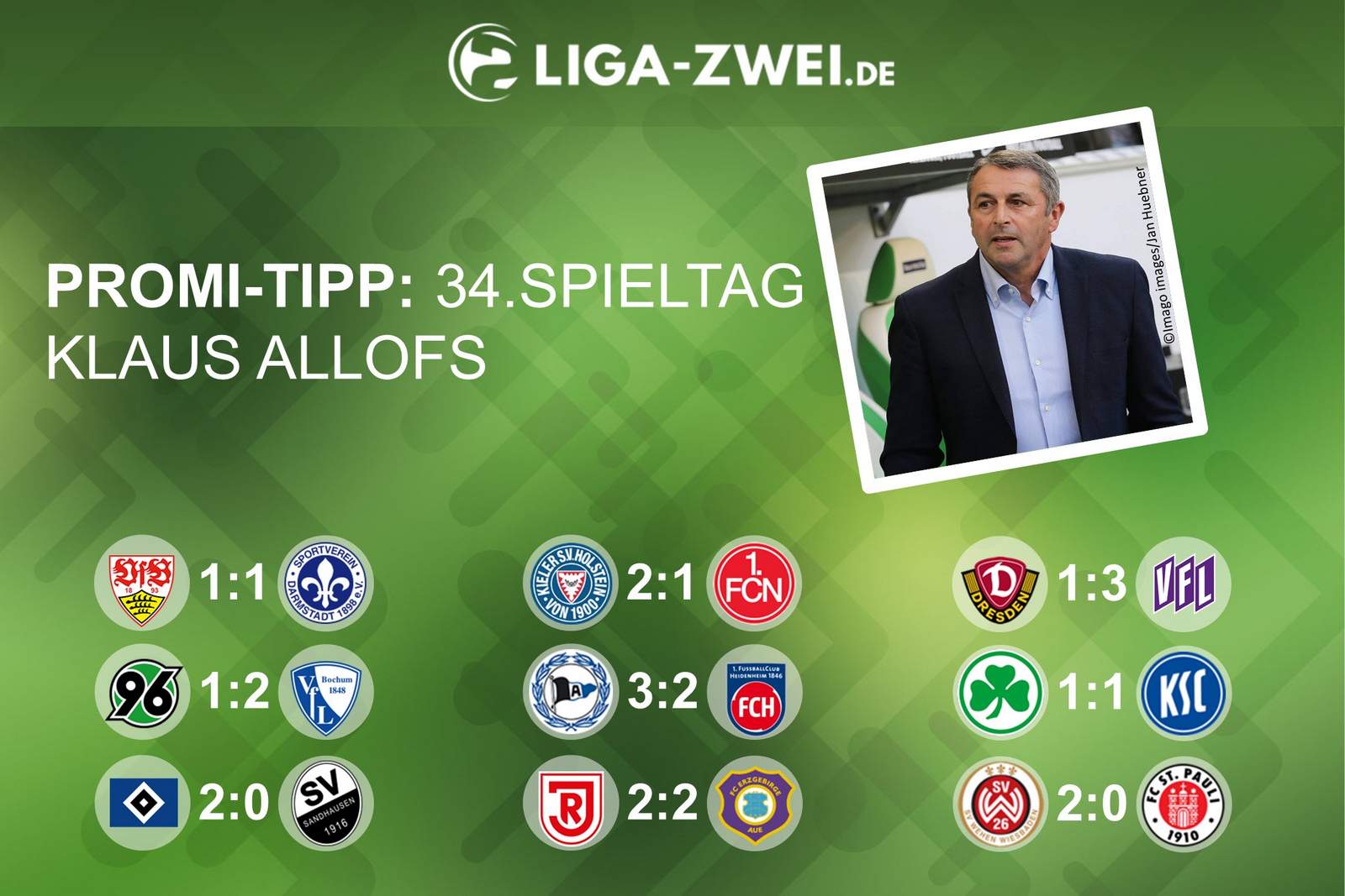 Klaus Allofs beim Promi-Tipp