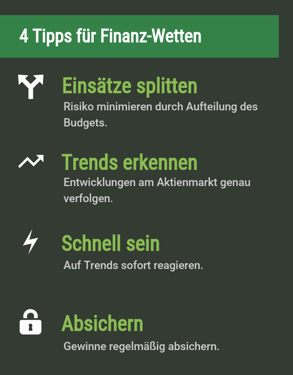 Tipps für Finanzwetten
