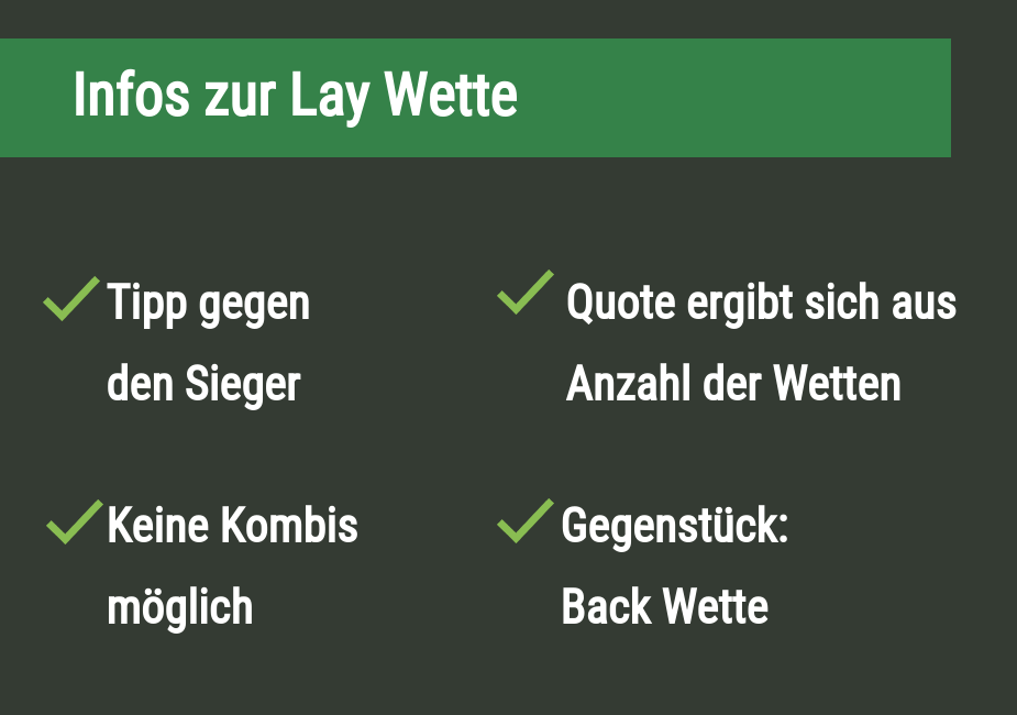 Infos zur Lay Wette