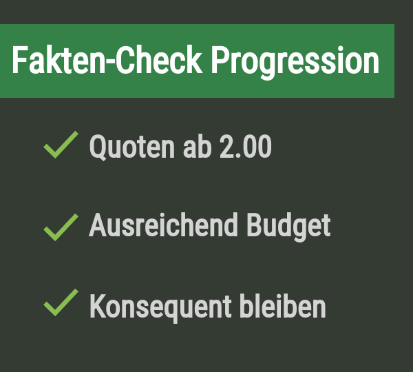 Fakten zur Progressionstrategie