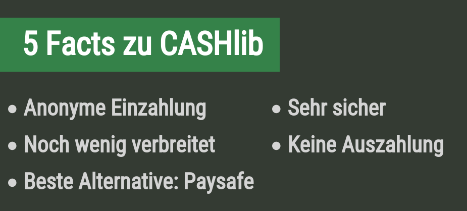 5 Fakten zu CASHlib