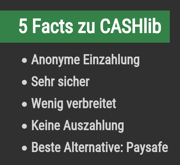 5 Fakten zu CASHlib