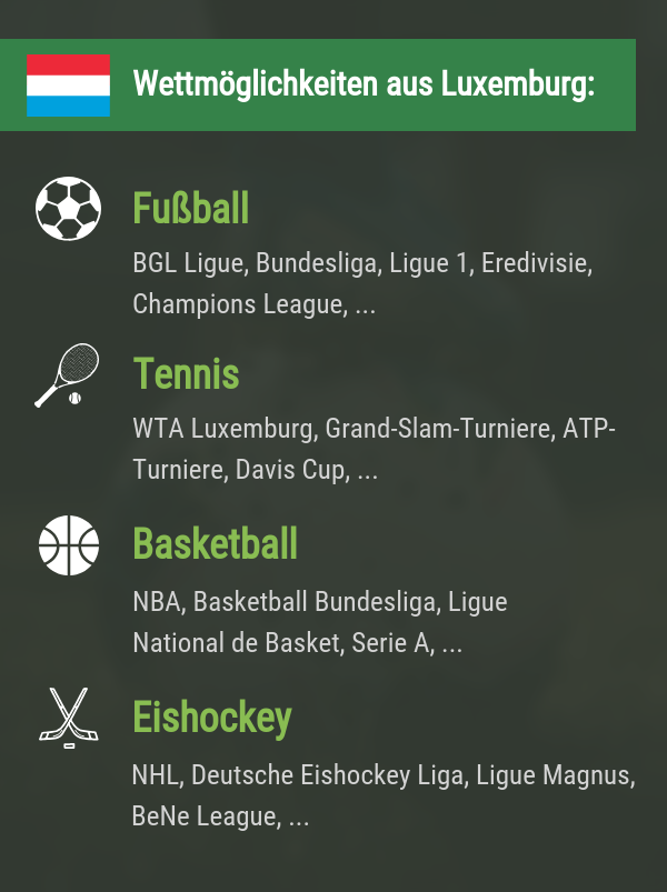 Luxemburg Wetten