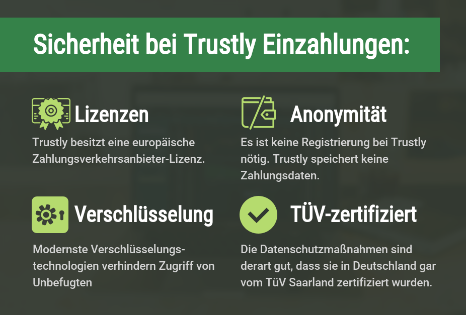 Sicherheitsmechanismen bei Trustly 