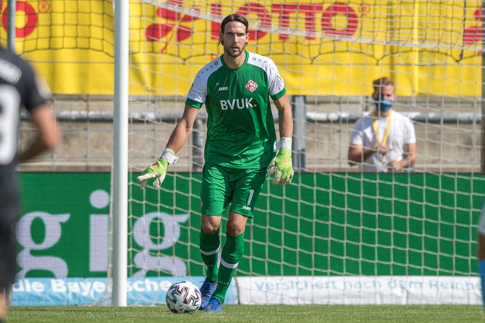 Fabian Giefer, Würzburger Kickers, 2. Bundesliga Fabian Giefer von den Würzburger Kickers