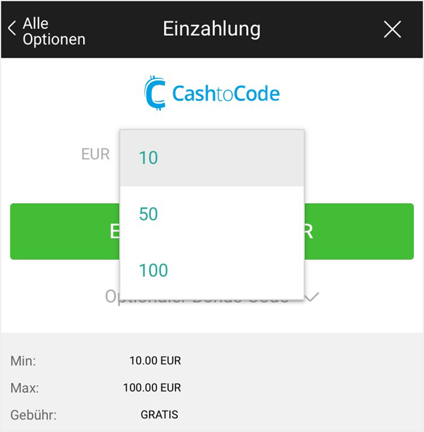 CahtoCode bei bwin