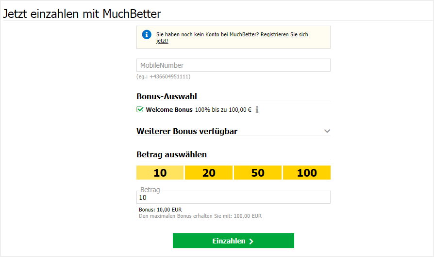 MuchBetter bei Interwetten