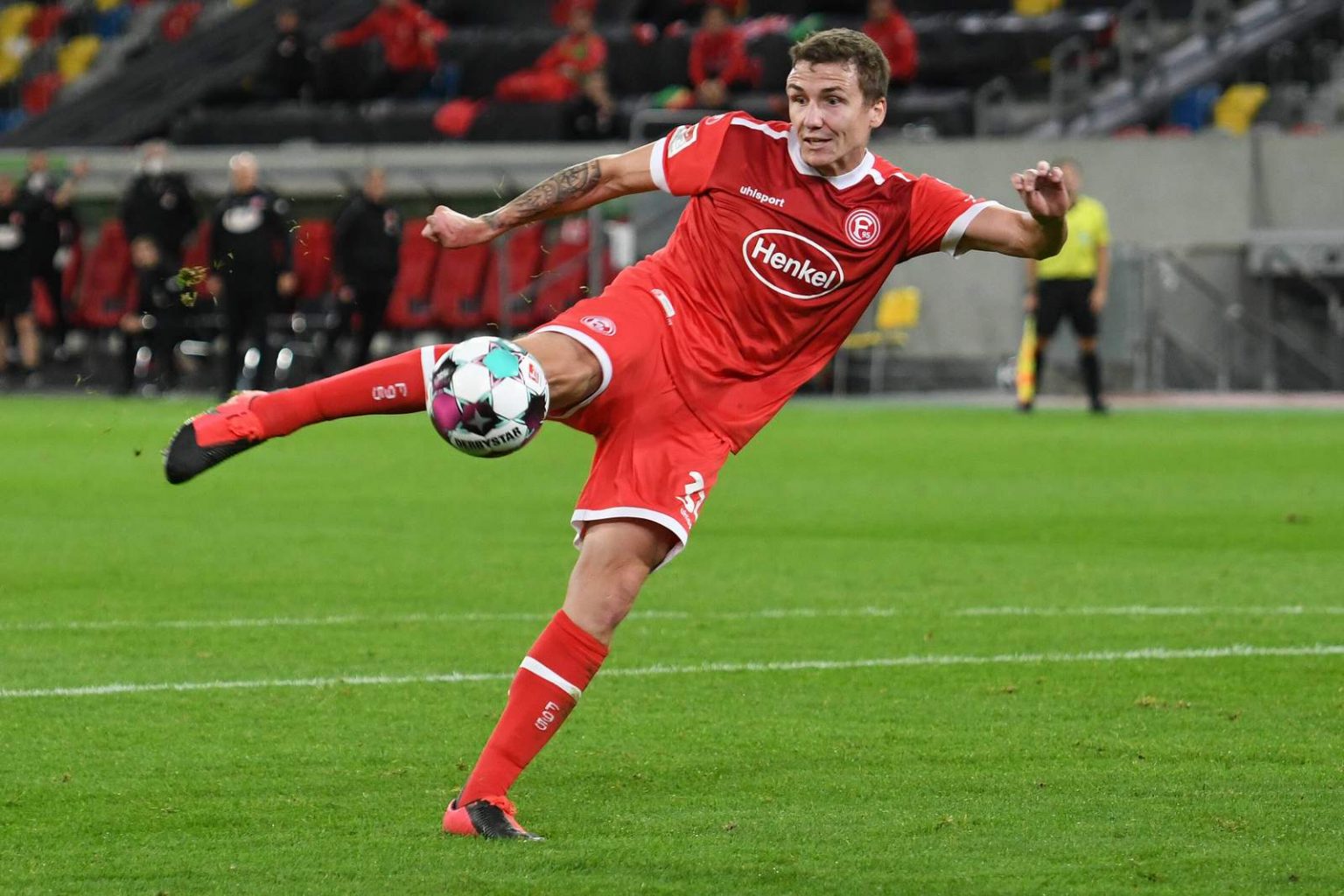 Fortuna Düsseldorf Marcel Sobottka in ungewohnten Rollen