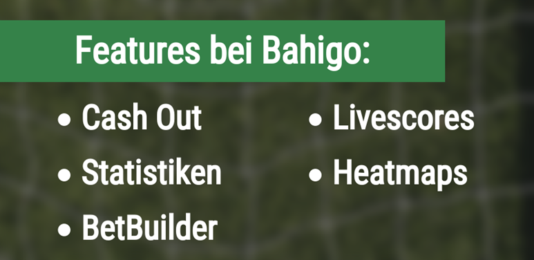Features bei Bahigo