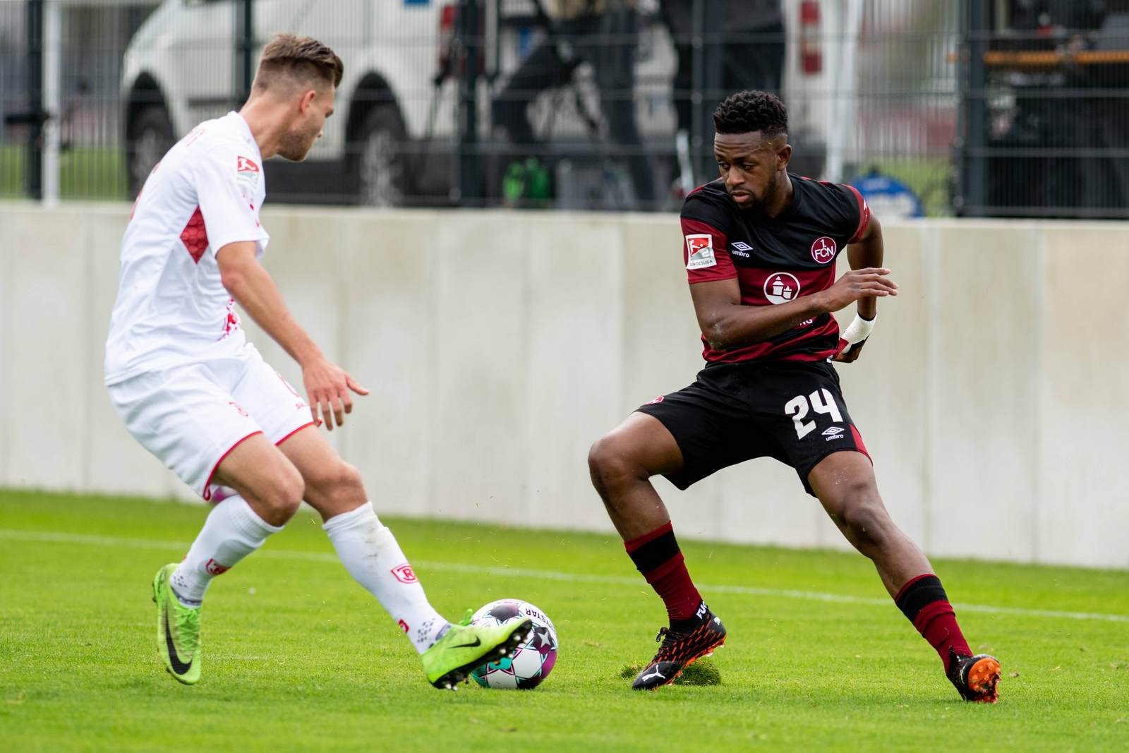2. bundesliga, 1 fc nürnberg, virgil misidjan Virgil Misidjan im Testspiel gegen Jahn Regensburg