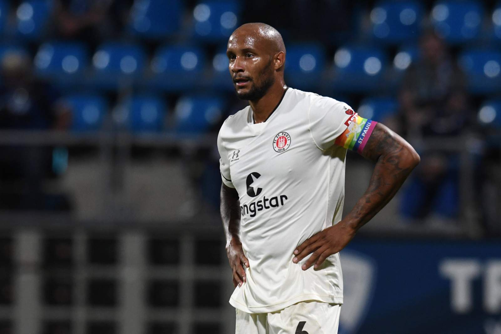 Christopher Avevor, FC St. Pauli, 2. Bundesliga Christopher Avevor vom FC St. Pauli